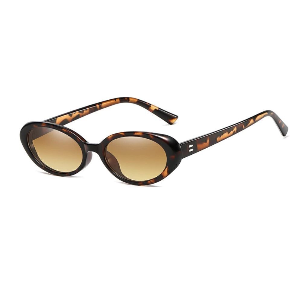 Retro Oval Sunglasses  